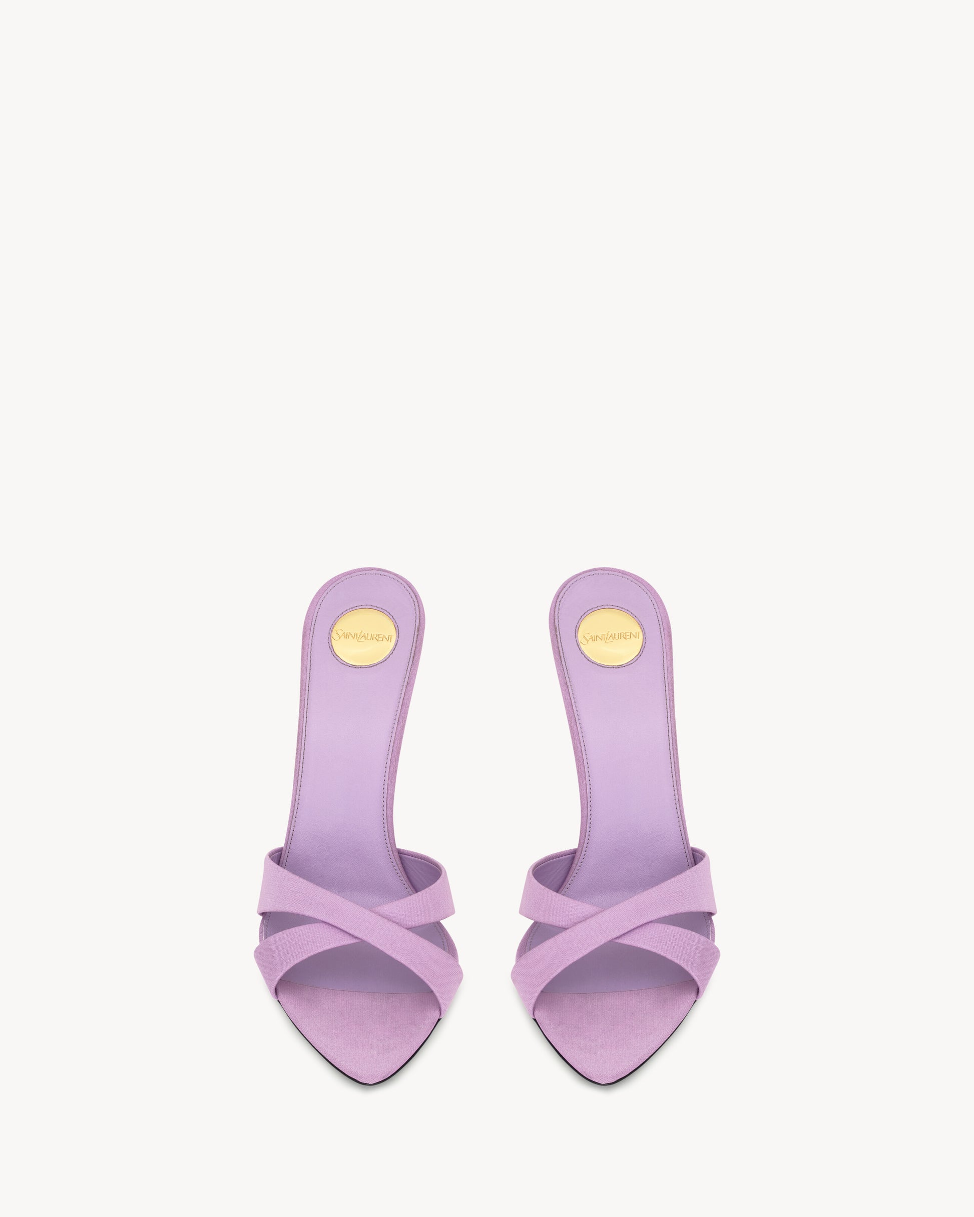 KIRAT sandals in satin crepe