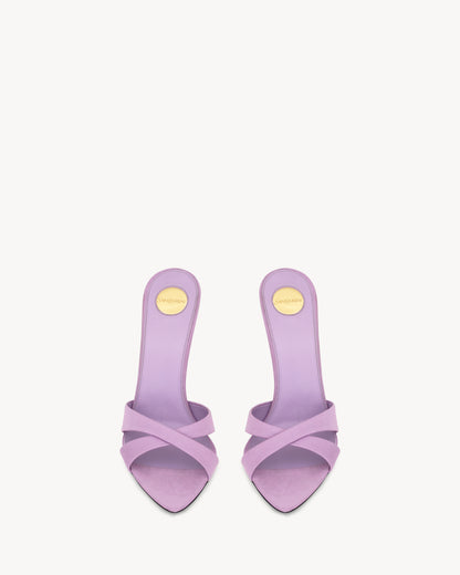 KIRAT sandals in satin crepe