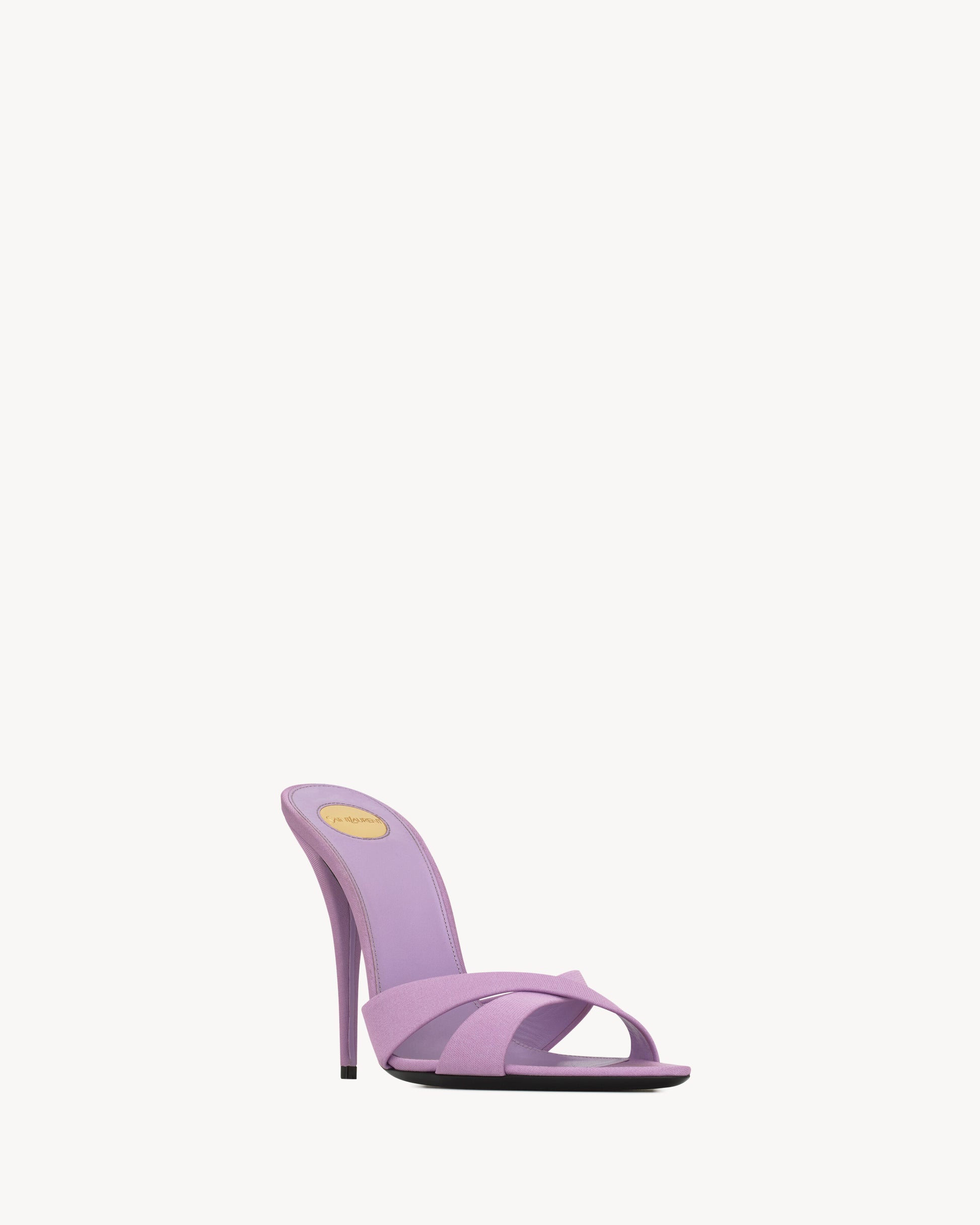KIRAT sandals in satin crepe