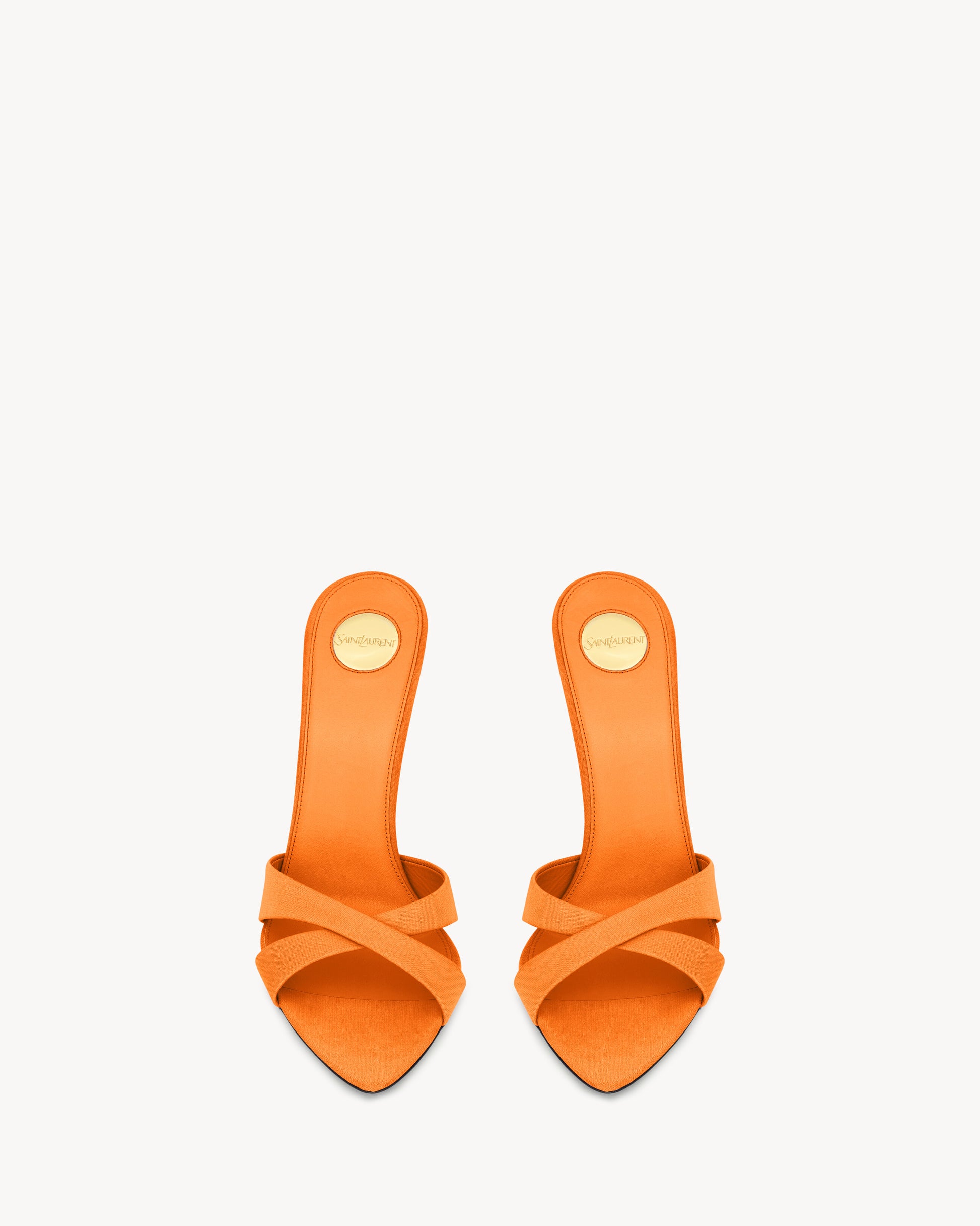 KIRAT sandals in satin crepe