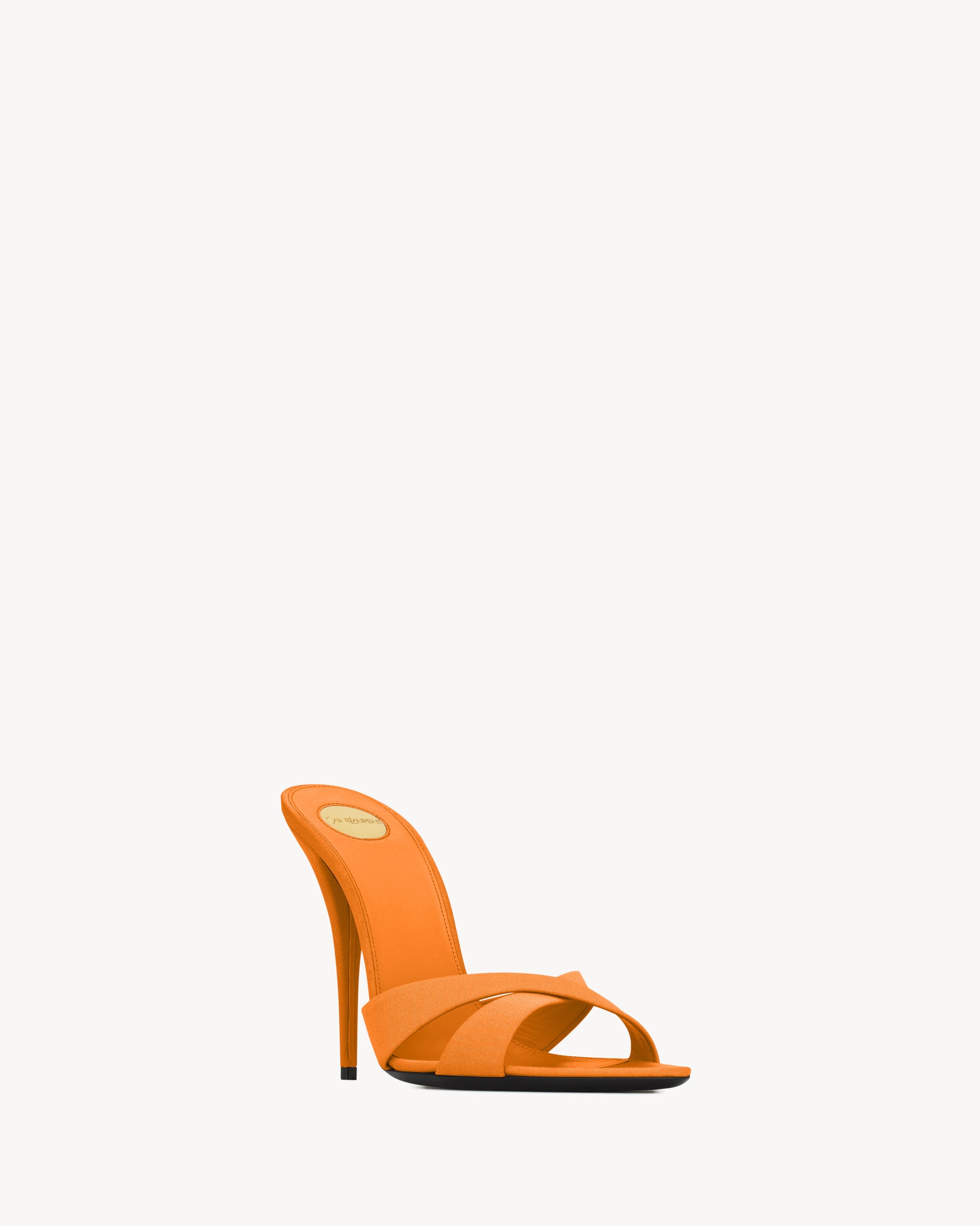 KIRAT sandals in satin crepe