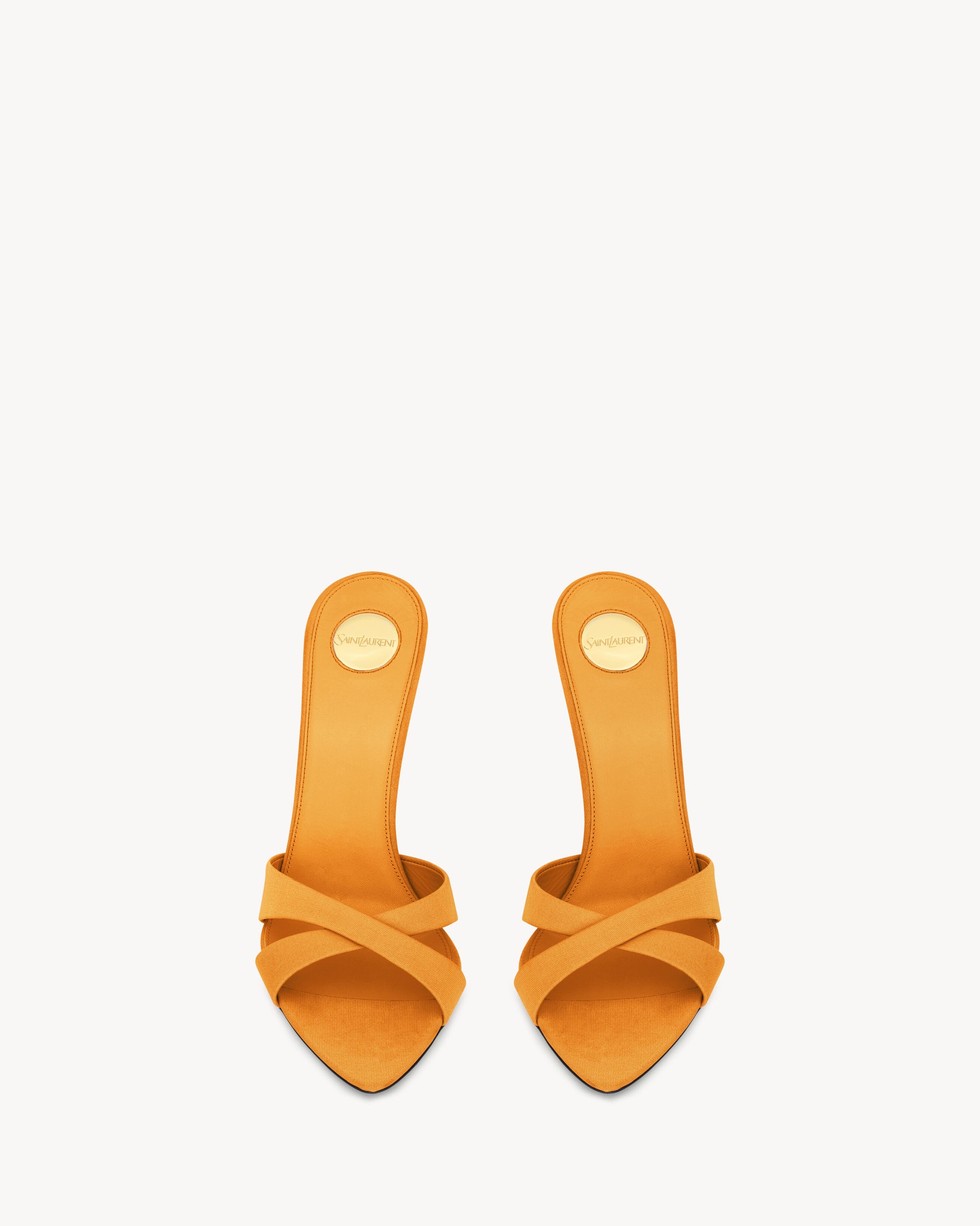 KIRAT sandals in satin crepe