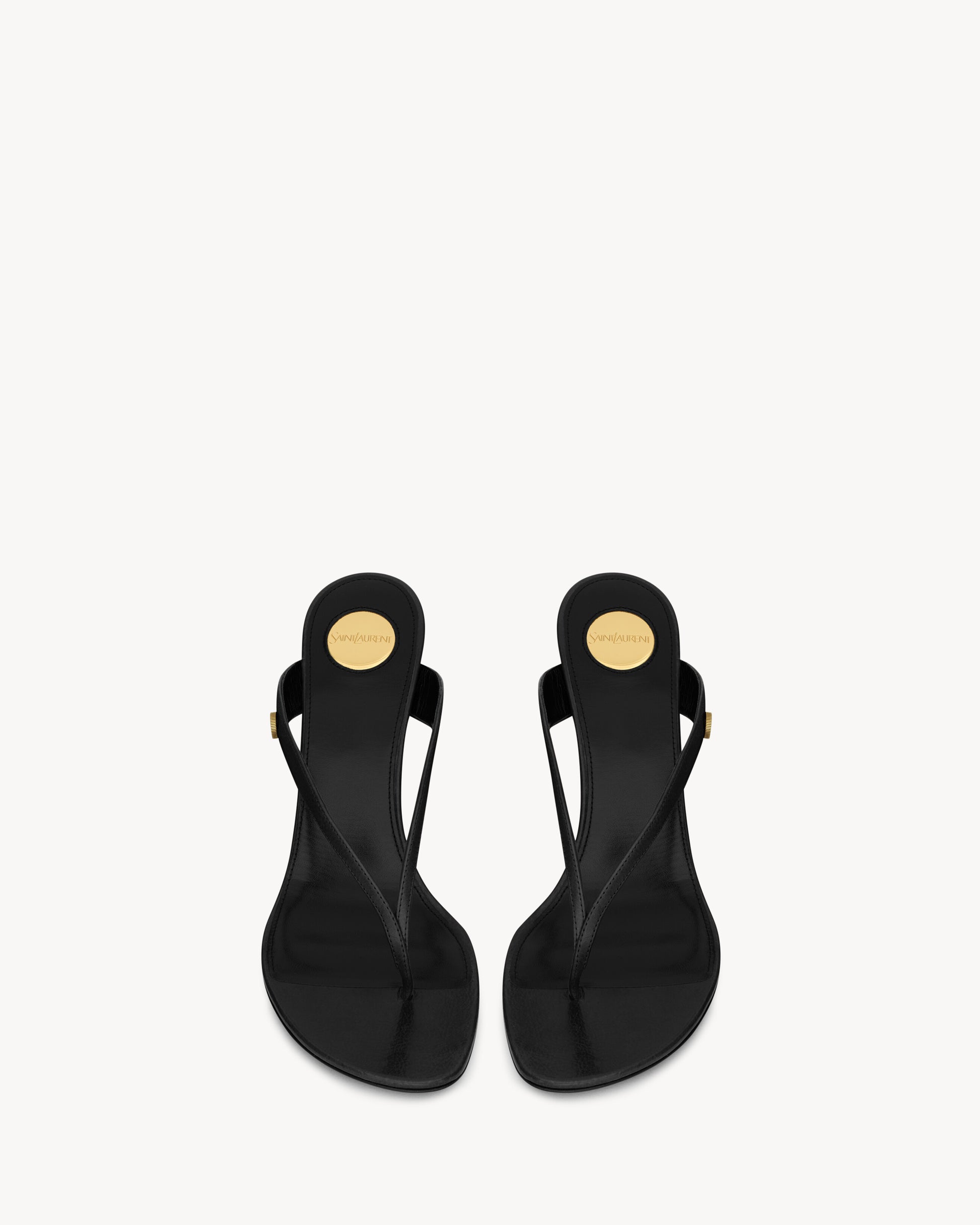 SUE mules in smooth leather