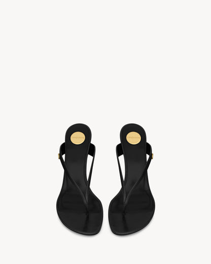 SUE mules in smooth leather