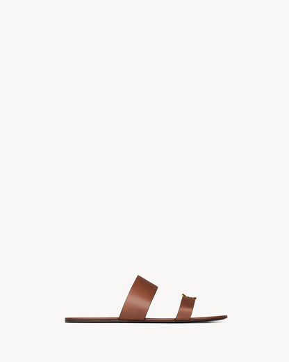 BABYLONE slides in smooth leather