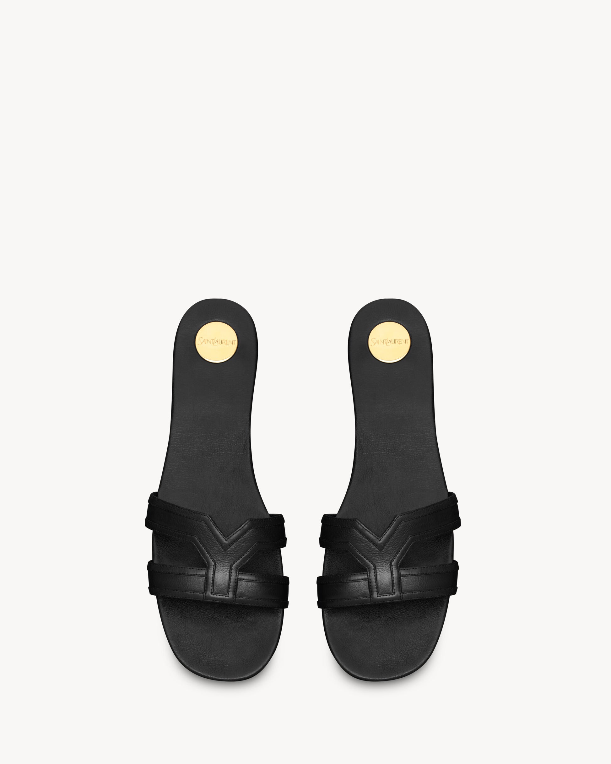 MABROUKA slides in smooth leather