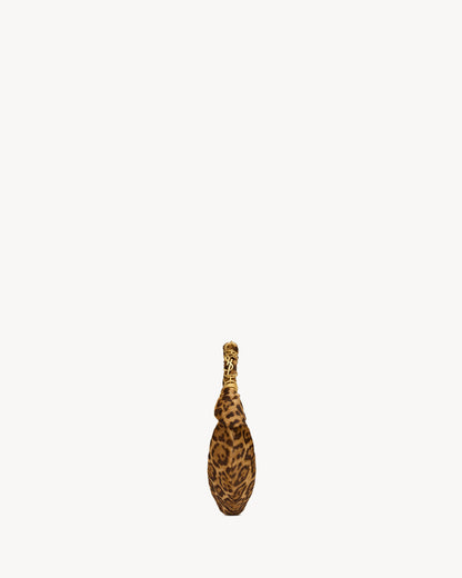 AMALIA mini hobo in pony hair leather