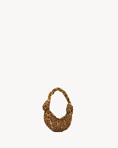 AMALIA mini hobo in pony hair leather