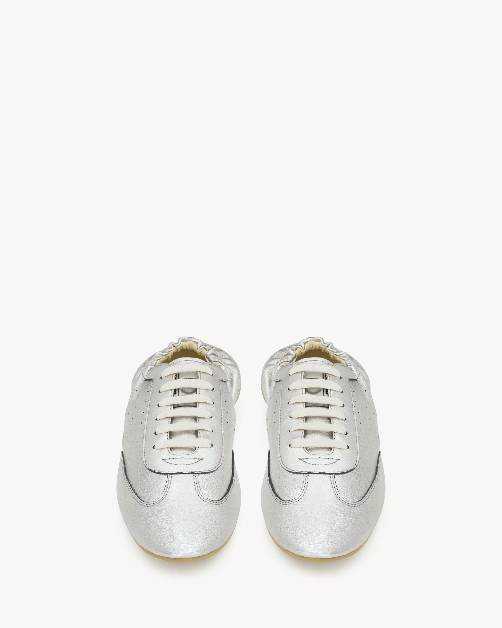 LEWIS sneakers in metallic leather and suede