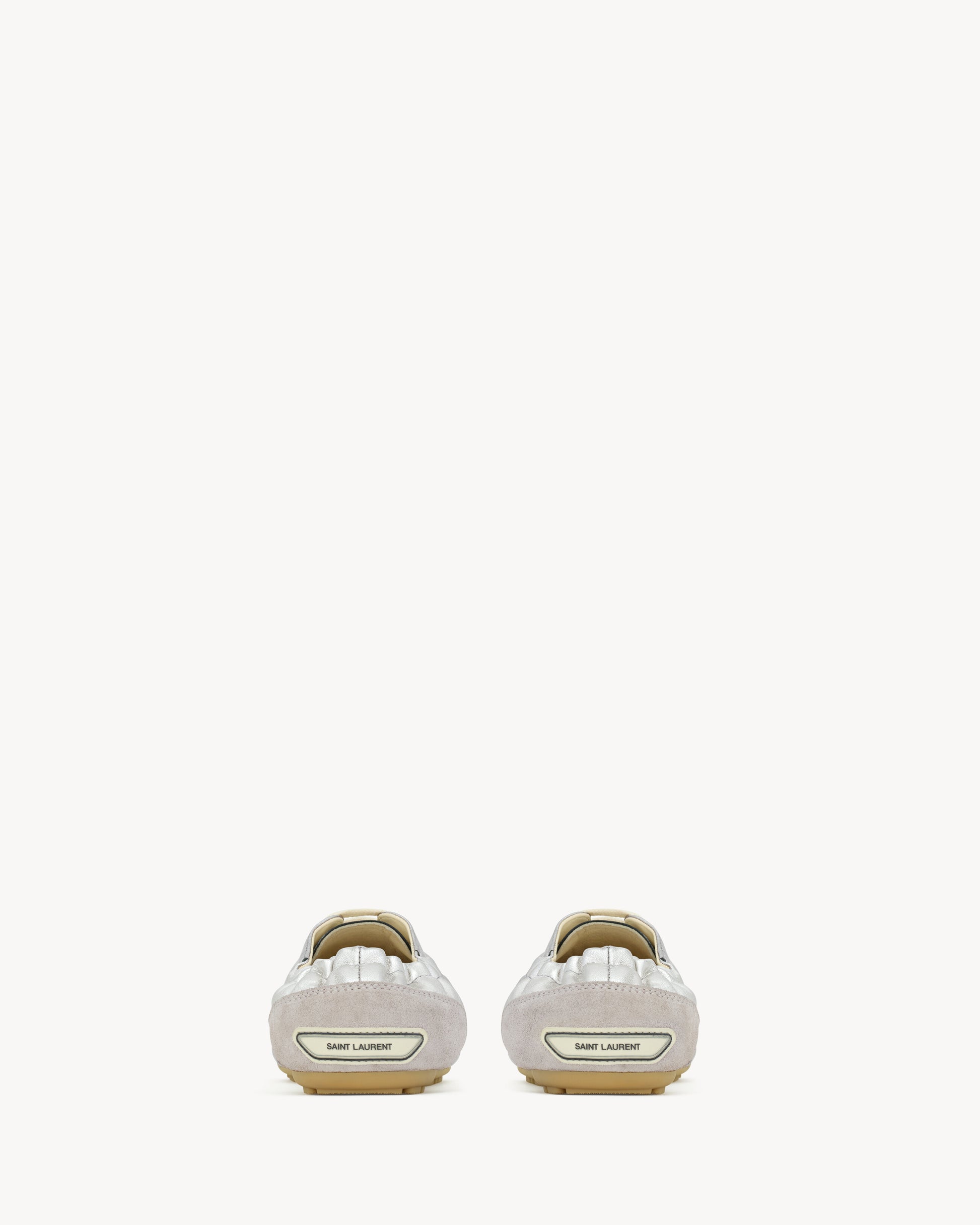 LEWIS sneakers in metallic leather and suede