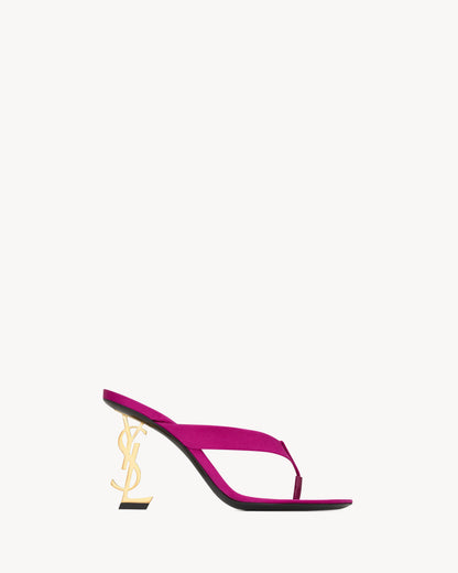 OPYUM mules in satin crepe