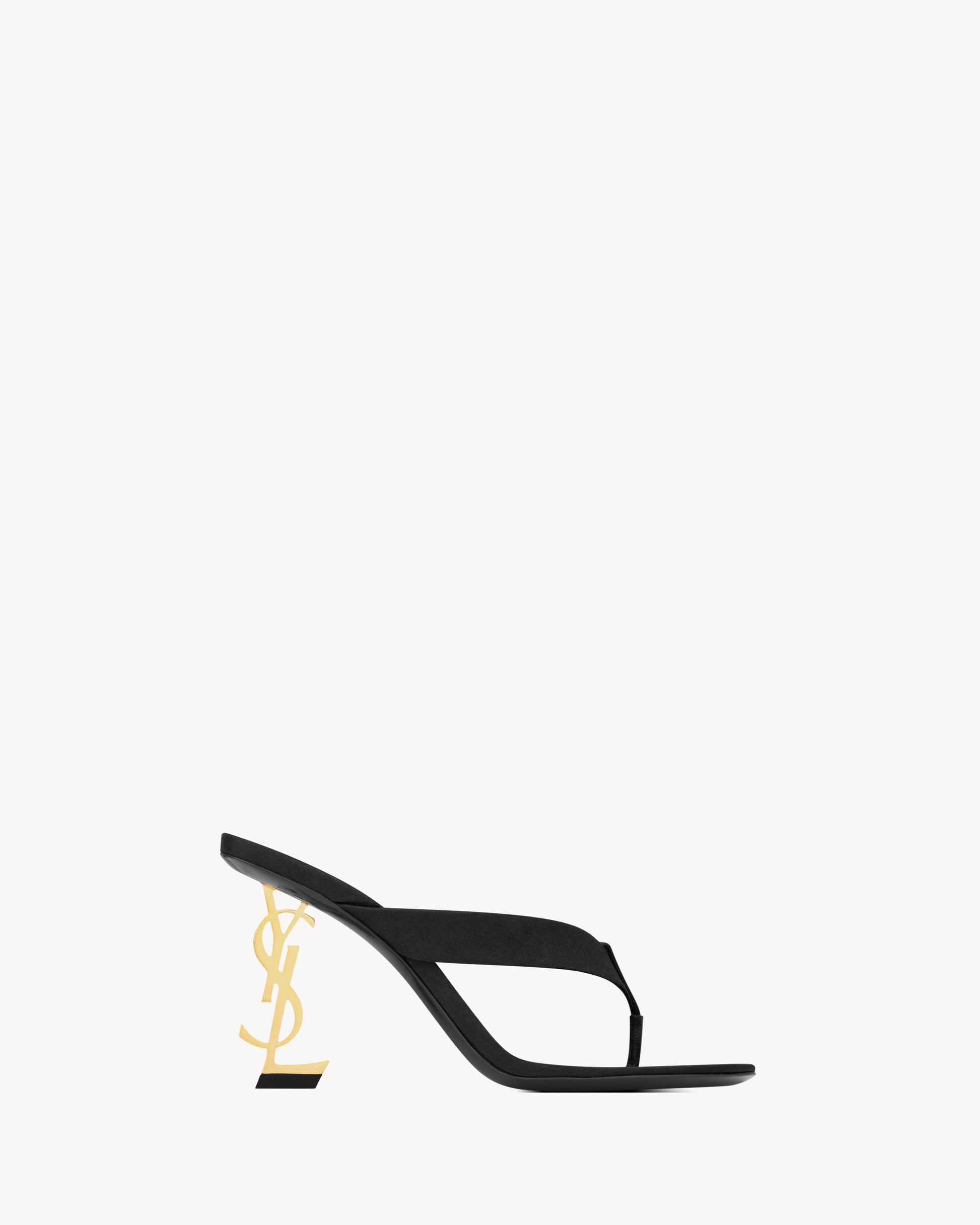 OPYUM mules in satin crepe