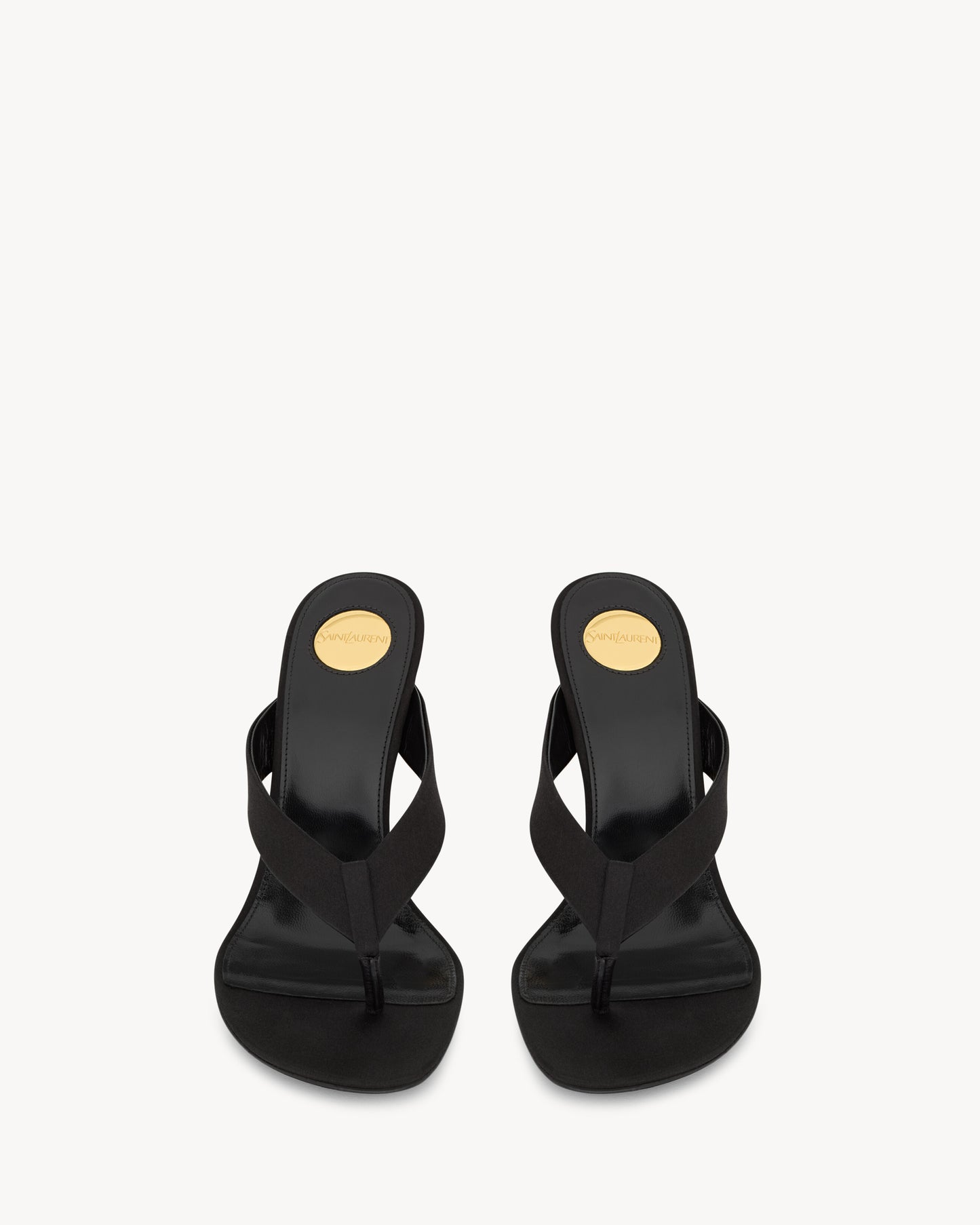 OPYUM mules in satin crepe