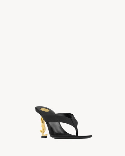 OPYUM mules in satin crepe