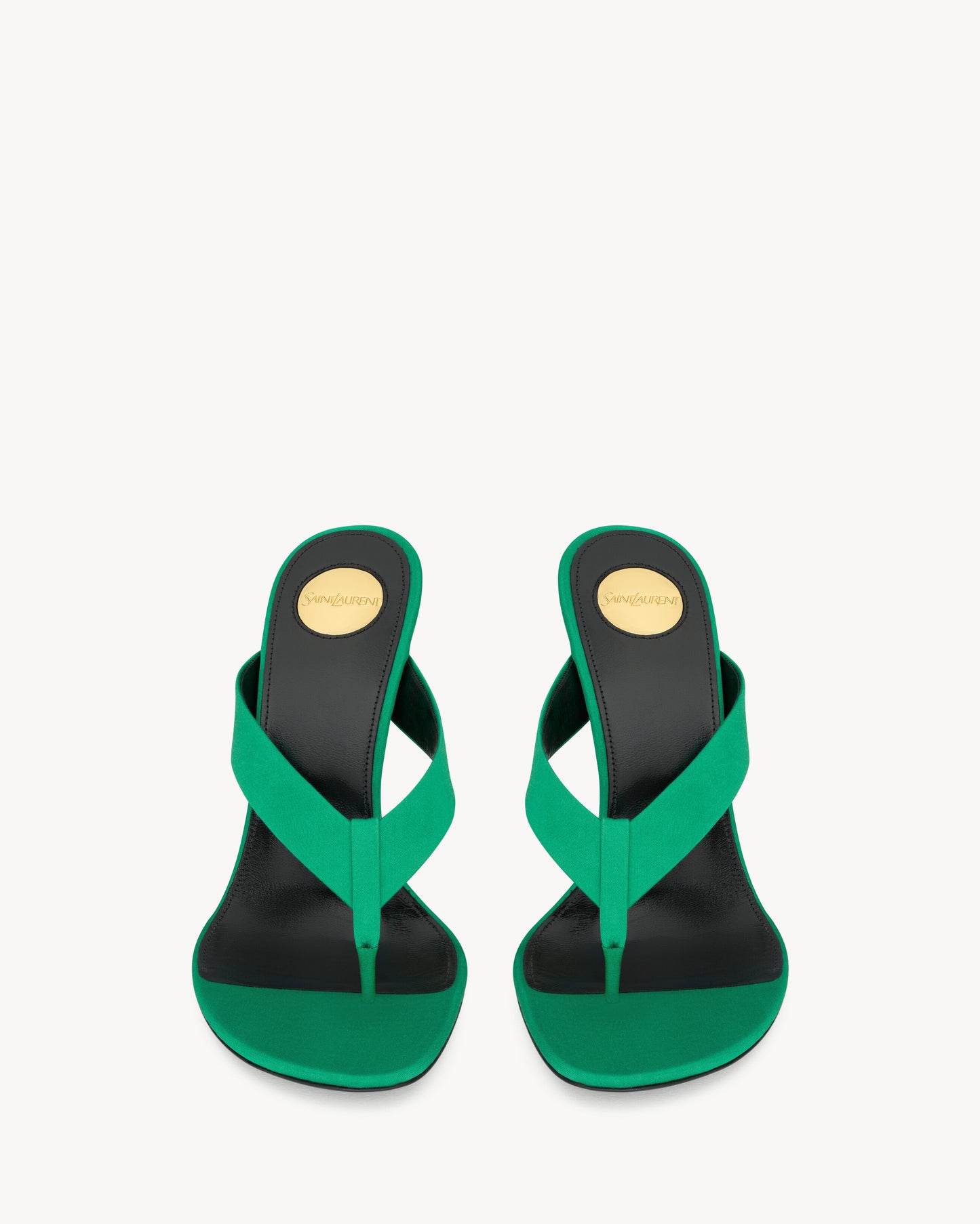 OPYUM mules in satin crepe