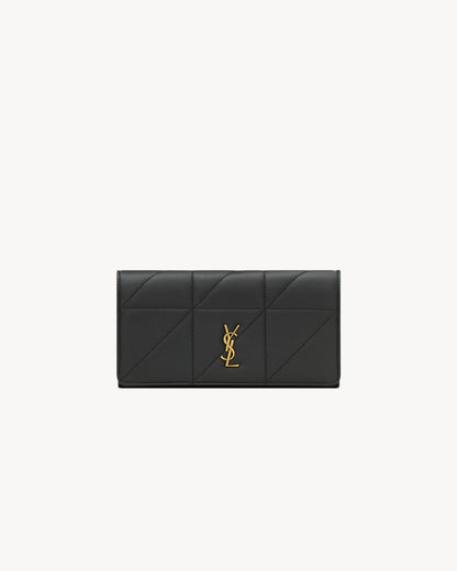 JAMIE large flap wallet in lambskin