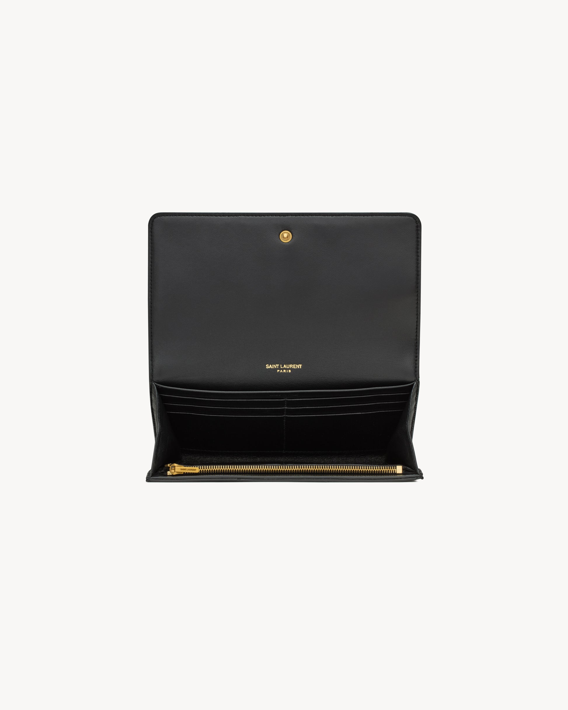 JAMIE large flap wallet in lambskin