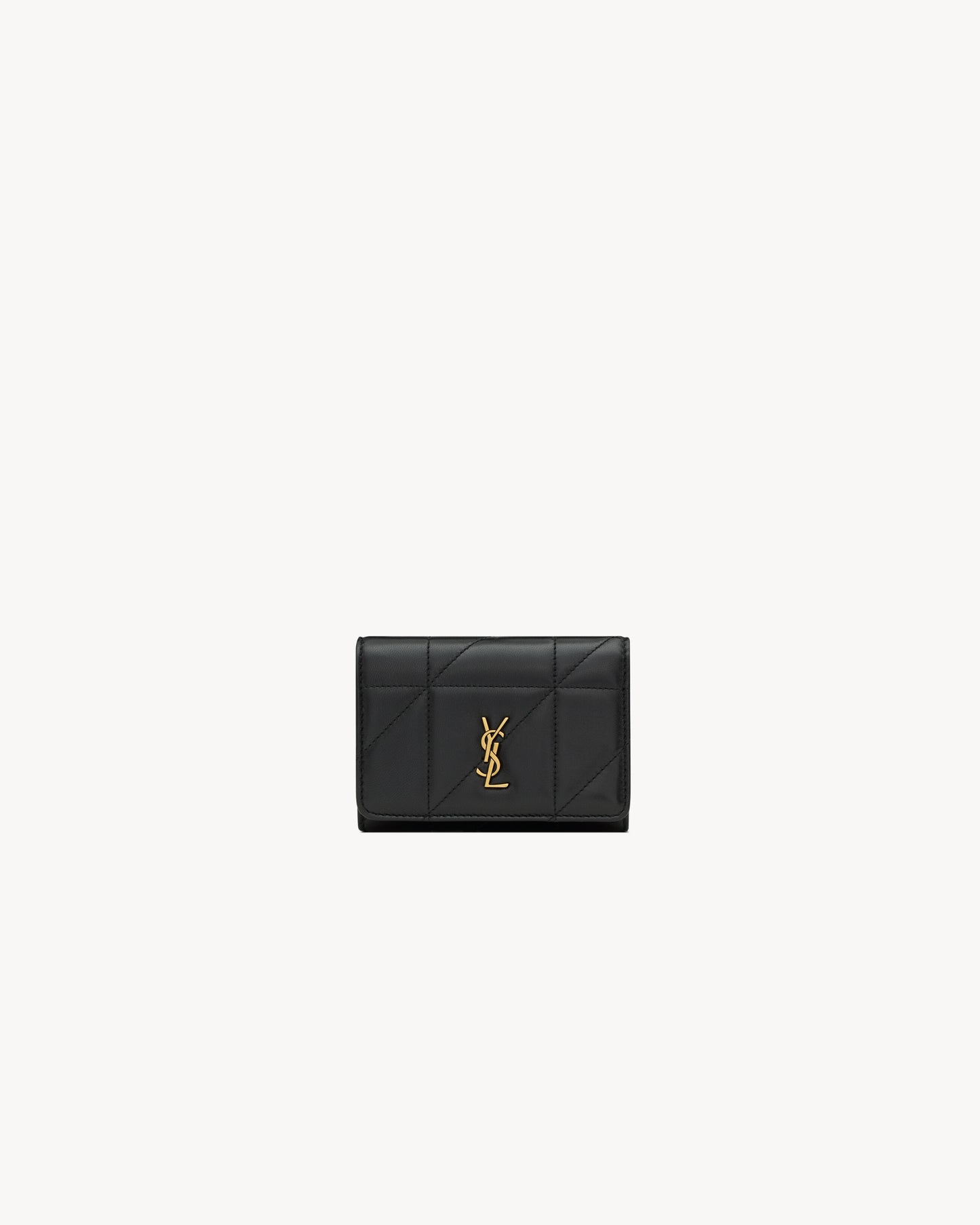JAMIE slim tri-fold wallet in lambskin