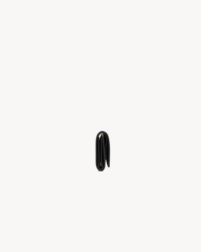 JAMIE slim tri-fold wallet in lambskin