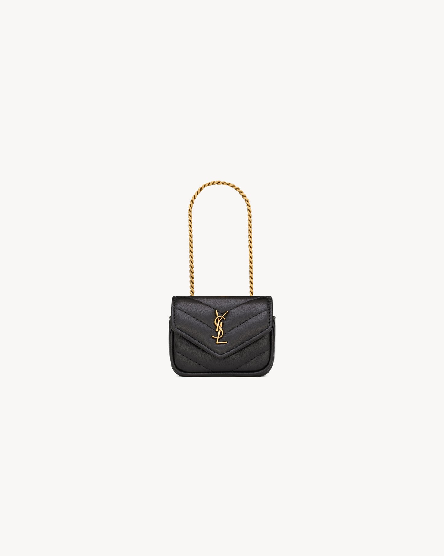 LOULOU charm in lambskin