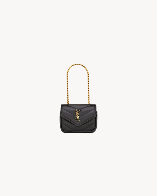LOULOU charm in lambskin