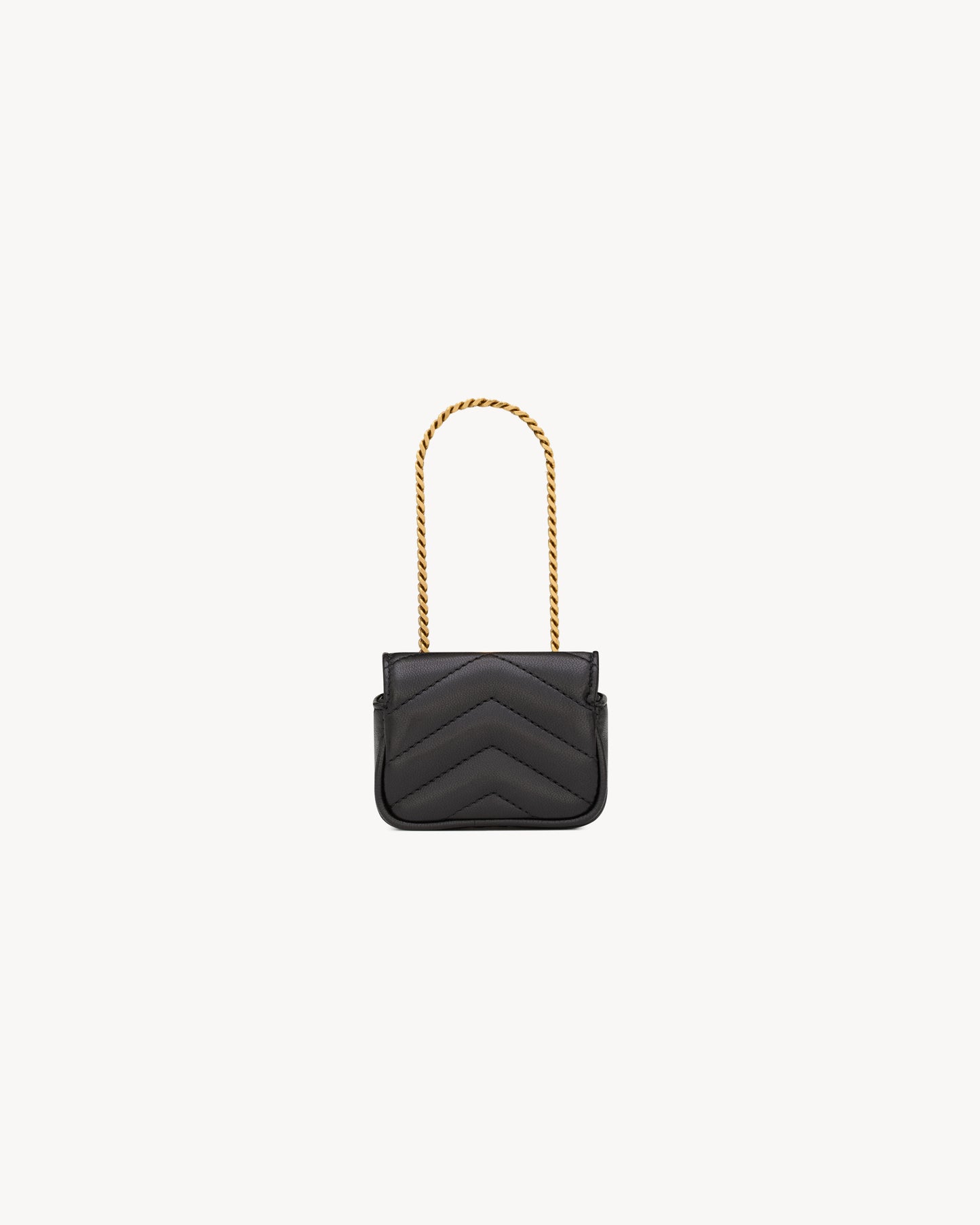 LOULOU charm in lambskin