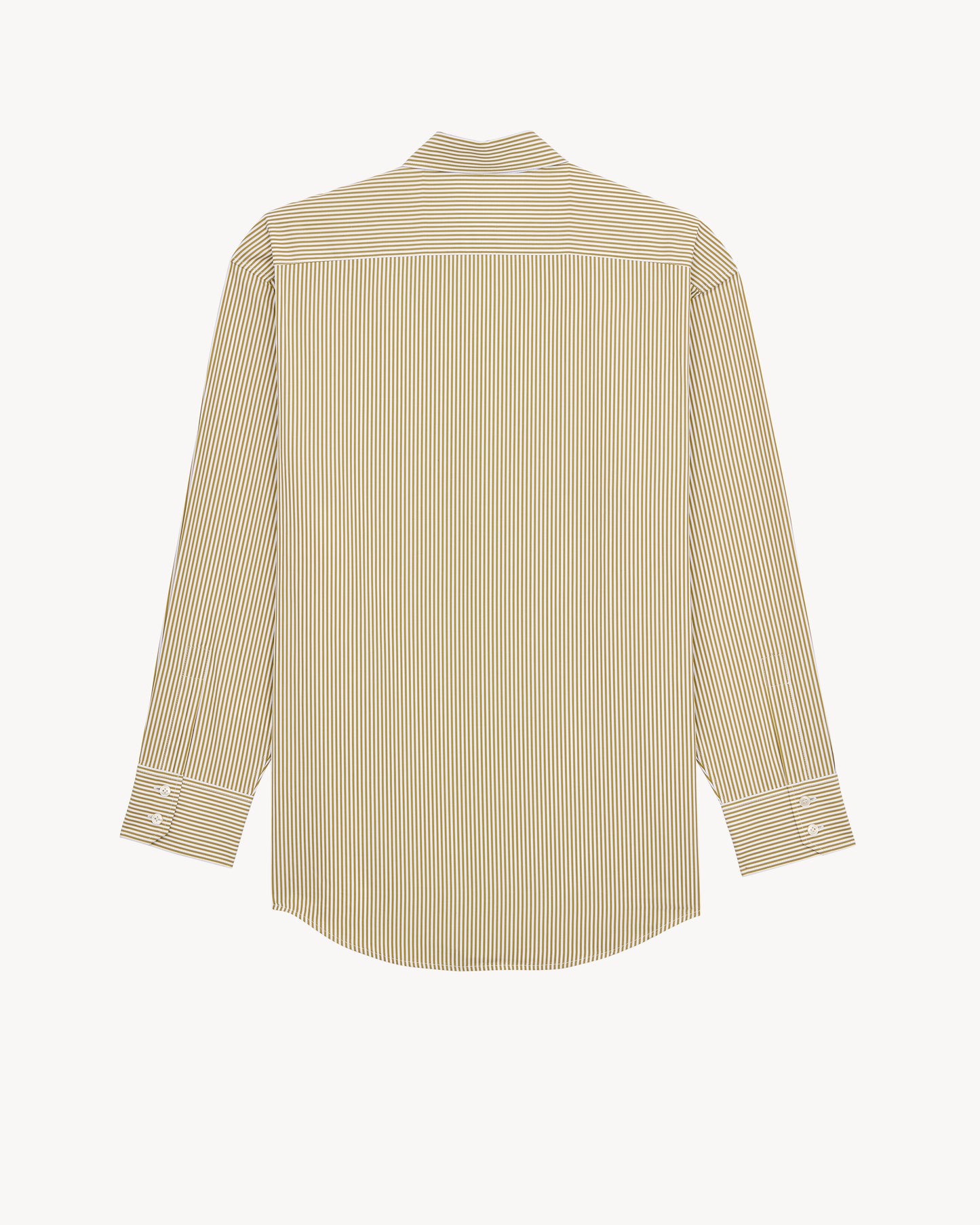 CASSANDRE shirt in striped cotton poplin