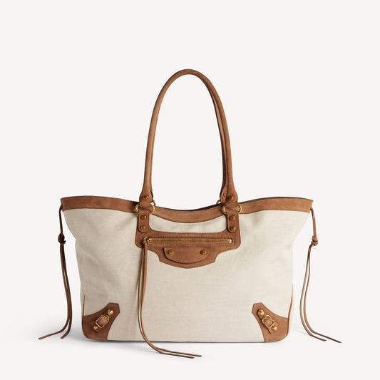 Le city beach tote bag medium