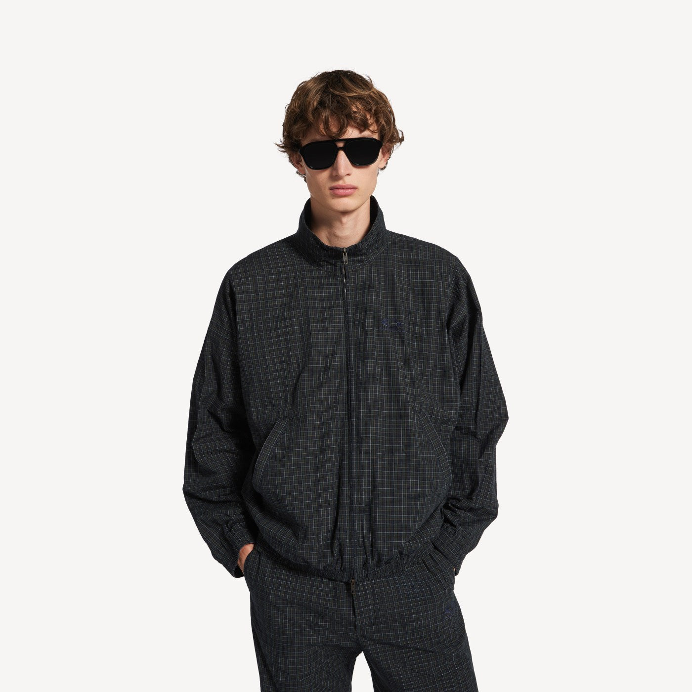 Tailored tracksuit jacket