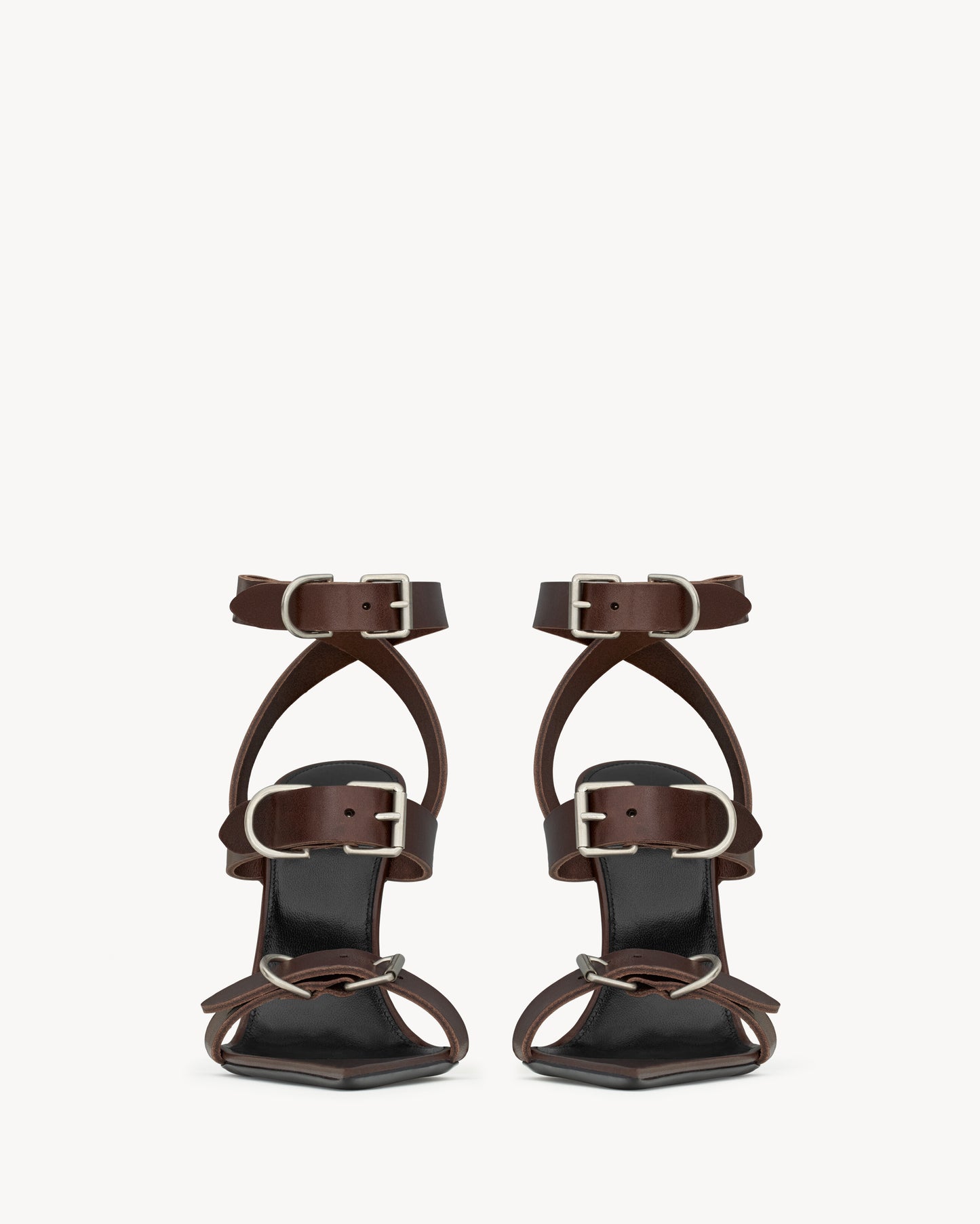 BRUCE sandals in smooth leather