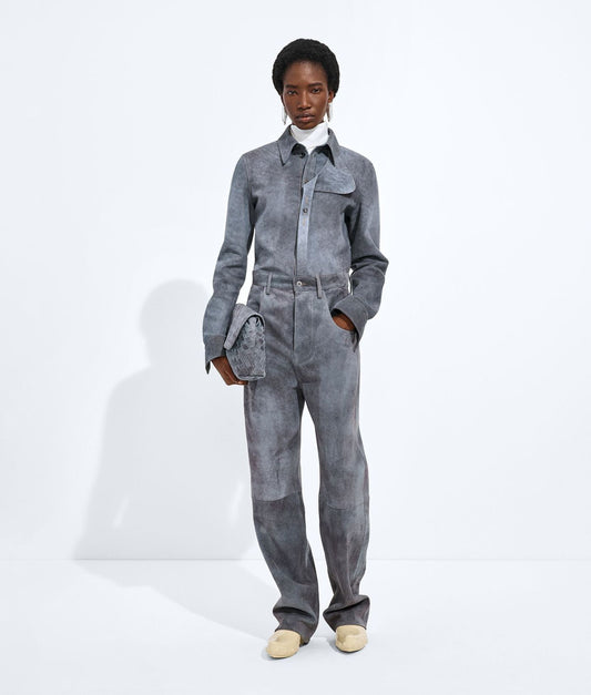 Cloudy Suede Trousers