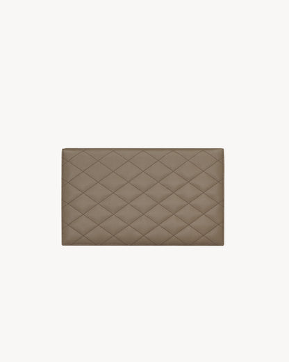 PARIS pouch in GRAIN DE POUDRE leather