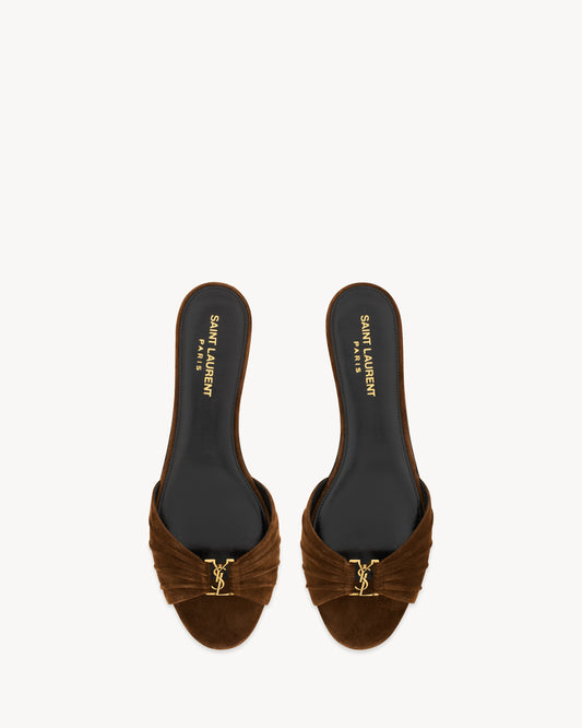 BABYLONE slides in suede