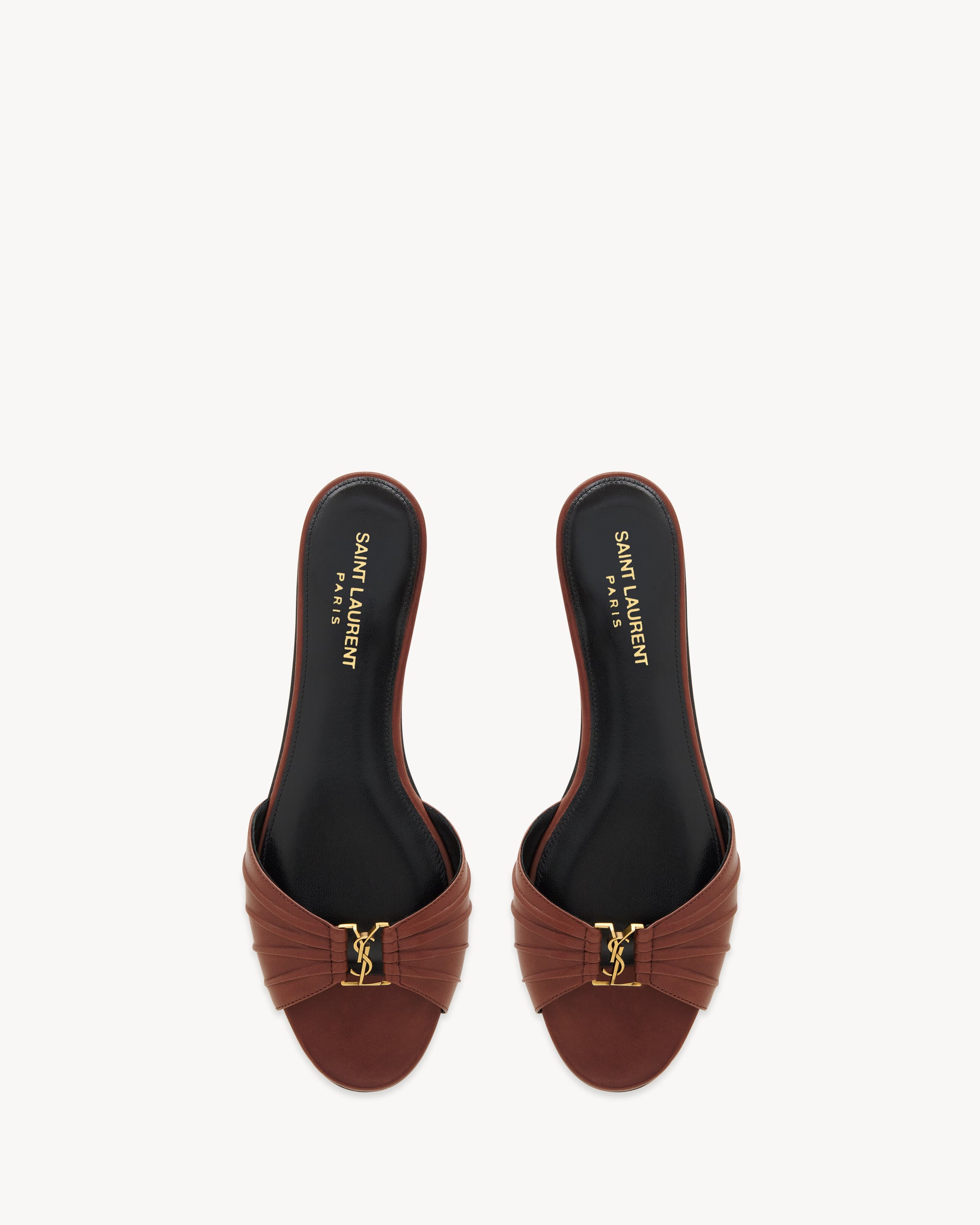 BABYLONE slides in smooth leather