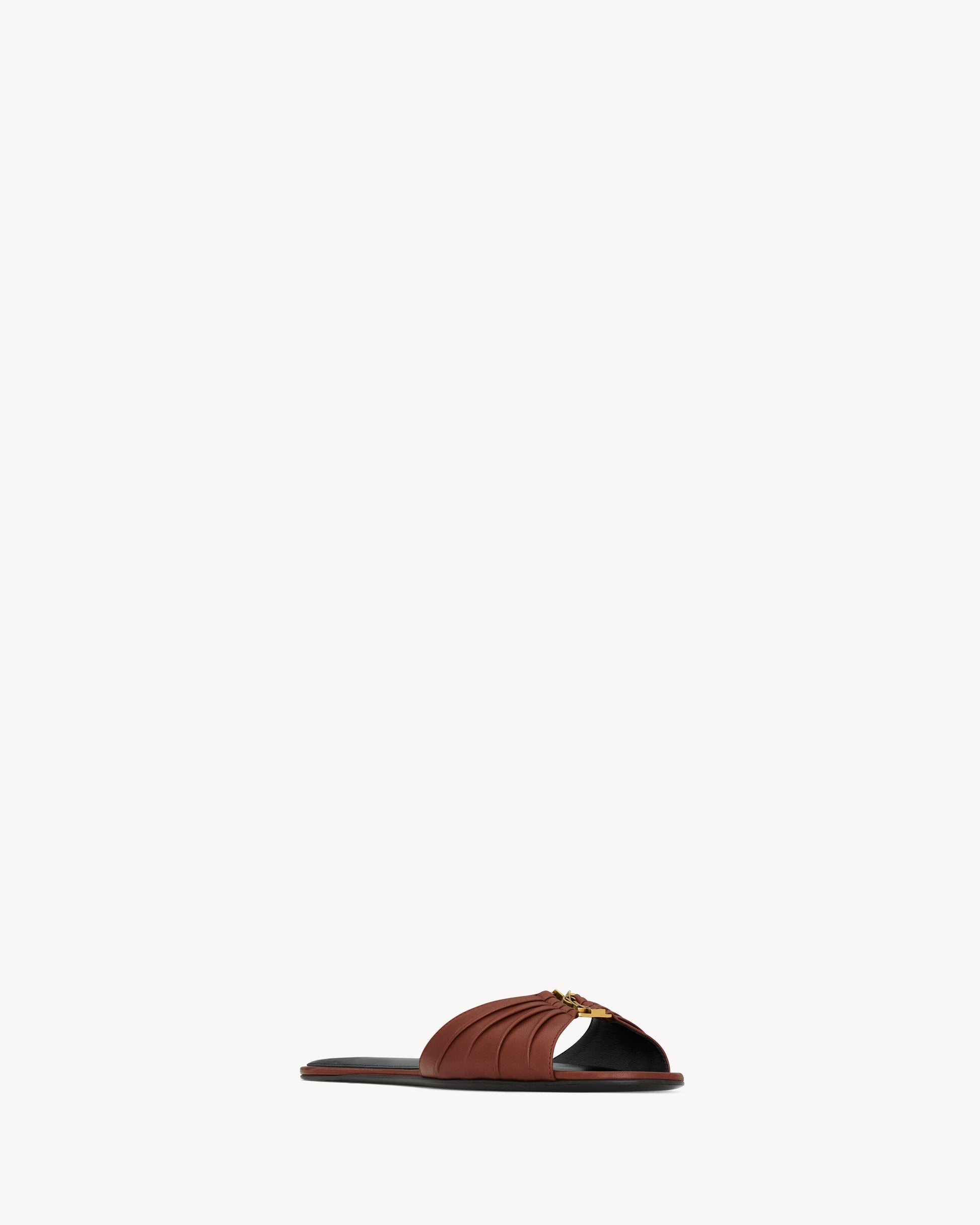 BABYLONE slides in smooth leather