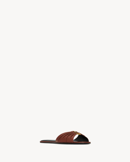 BABYLONE slides in smooth leather