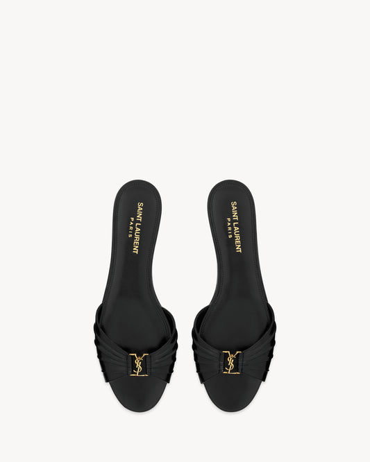 BABYLONE slides in smooth leather
