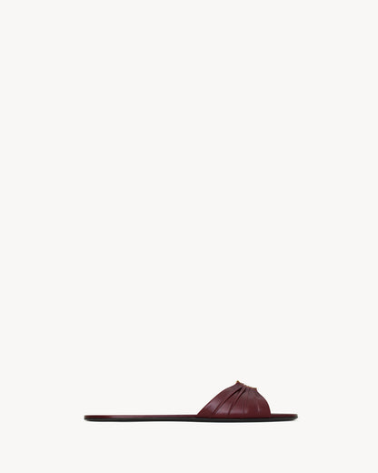BABYLONE slides in smooth leather