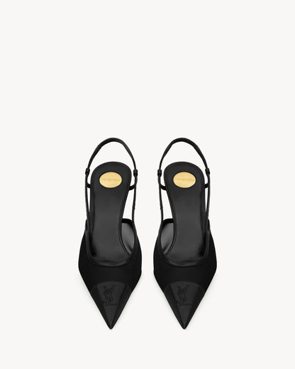 RENÉE slingback pumps in mesh