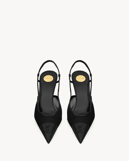 RENÉE slingback pumps in mesh