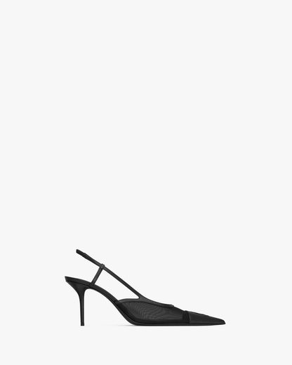 RENÉE slingback pumps in mesh