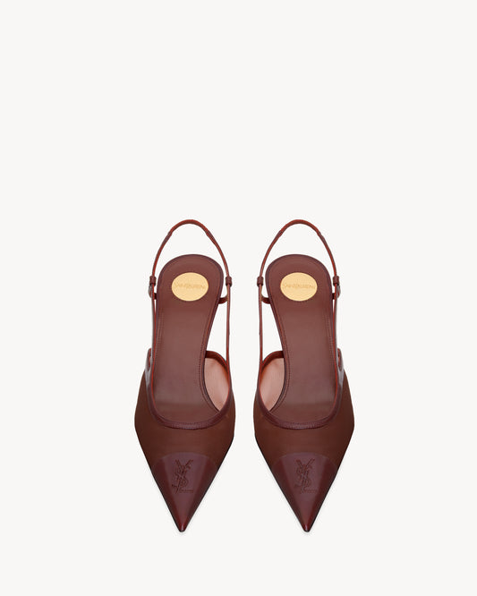 RENÉE slingback pumps in mesh