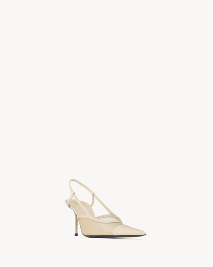 RENÉE slingback pumps in mesh