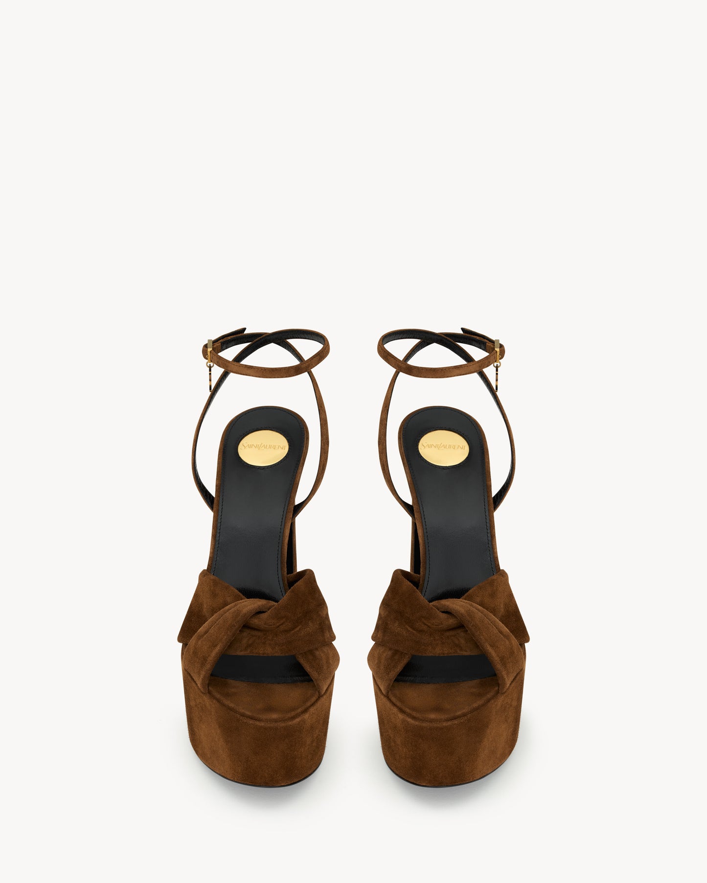 FRANCIANE platform sandals in suede
