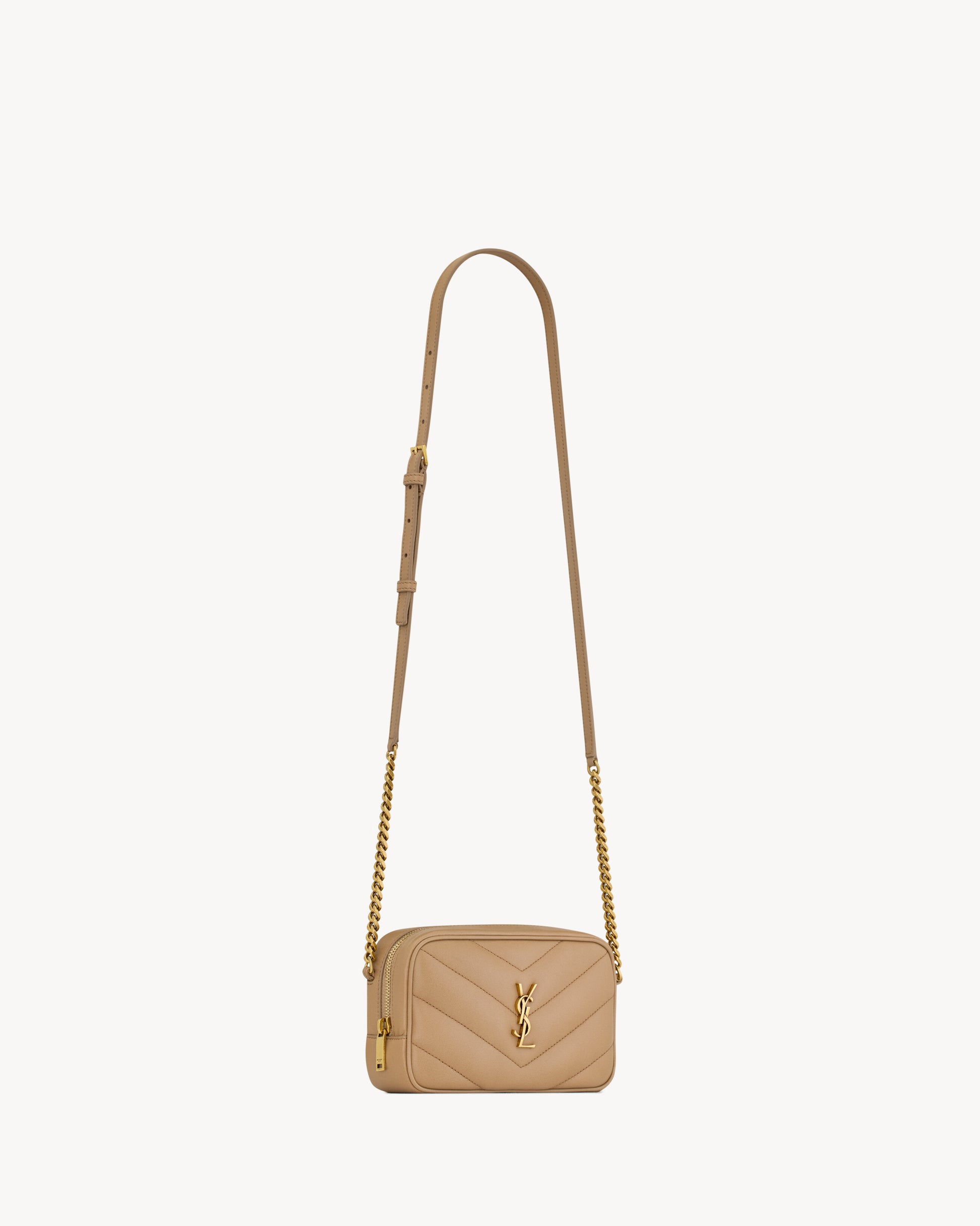 LOULOU mini camera bag in lambskin