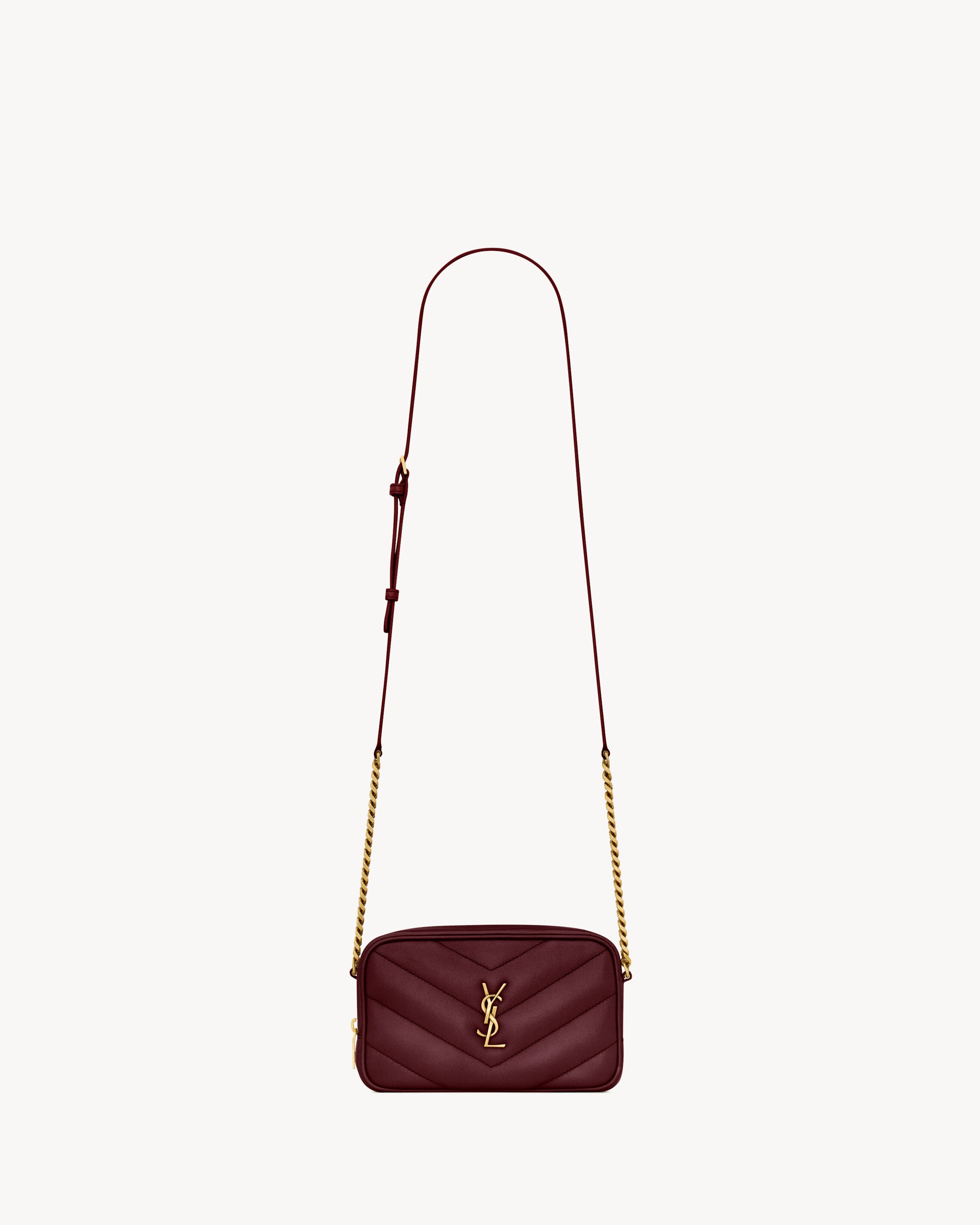 LOULOU mini camera bag in lambskin