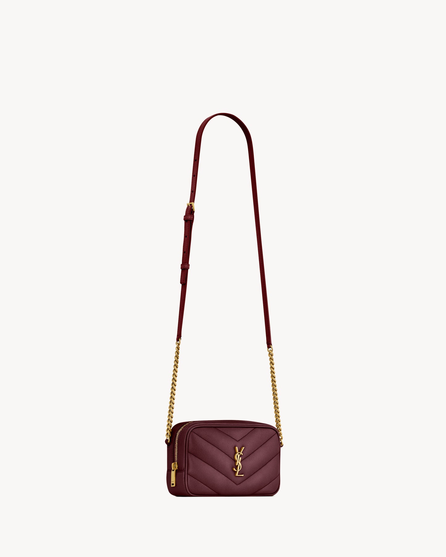 LOULOU mini camera bag in lambskin