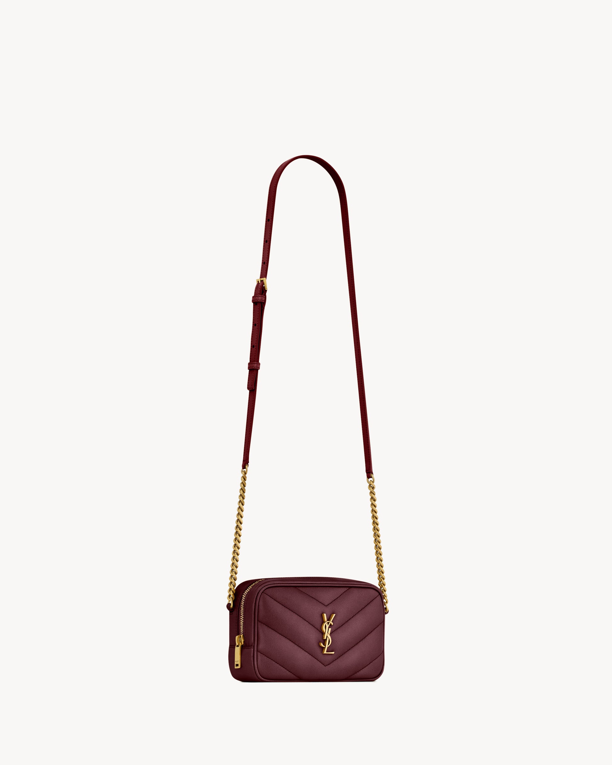 LOULOU mini camera bag in lambskin