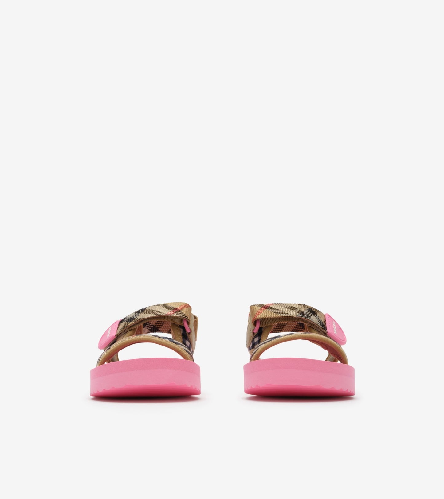 Check Sandals in Sand beige/pink - Children