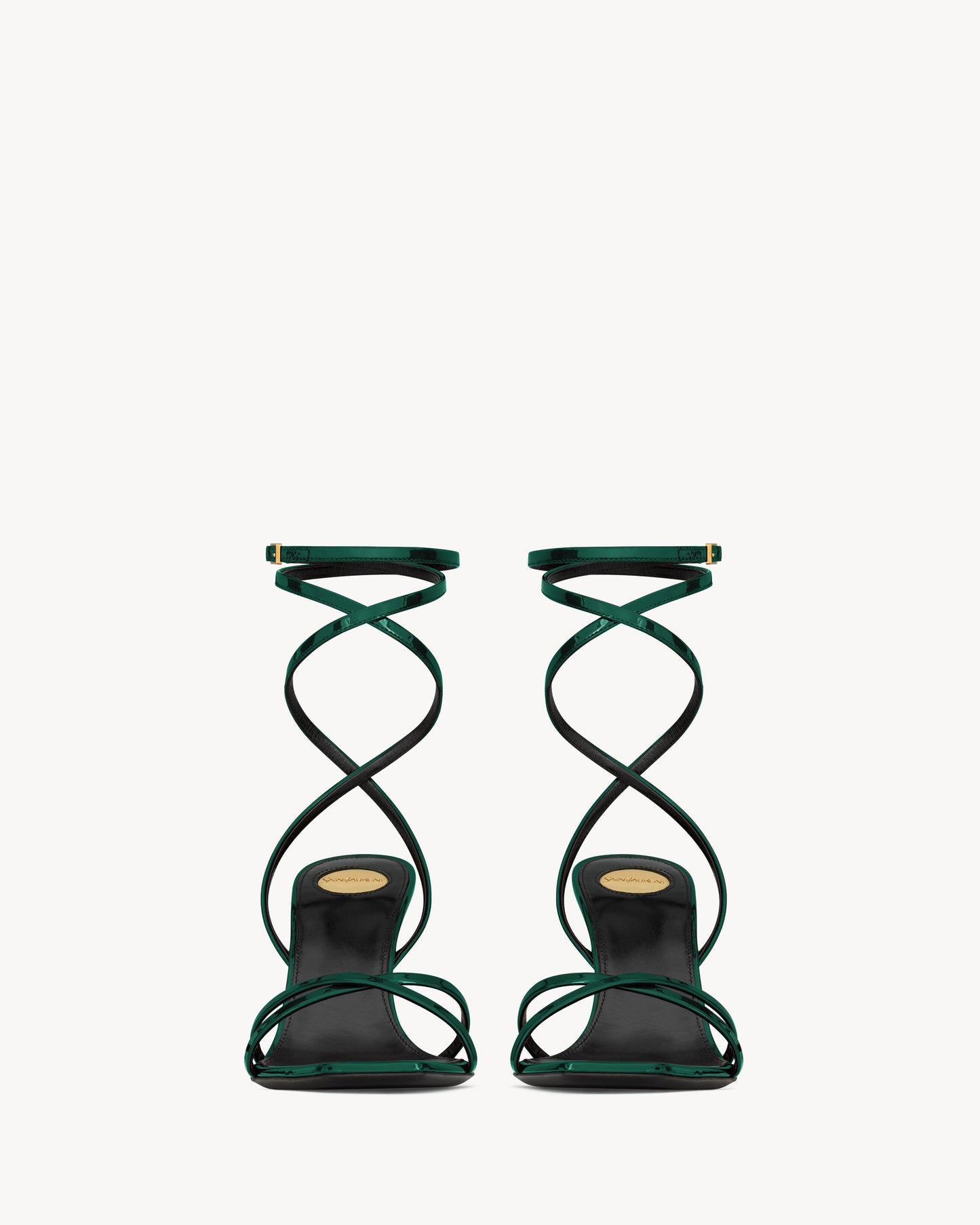 OPYUM sandals in patent leather